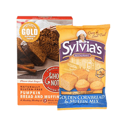 Contains 59 Muffin Mix products