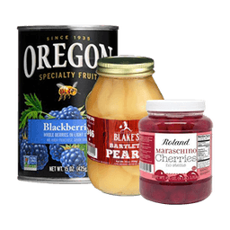 Contains 106 Canned and Packed Fruits products