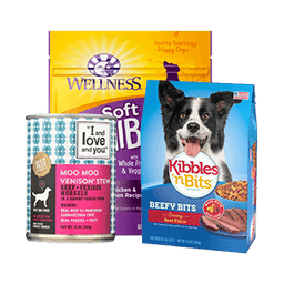 Contains 84 Dog Foods products