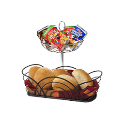 Contains 178 Iron and Chrome Bread Baskets products