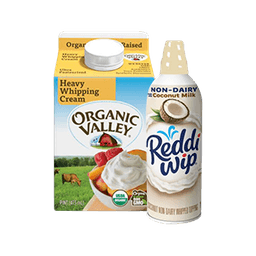 Contains 11 Whipping Cream products