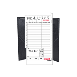 Contains 8 Guest Checks and Holders products