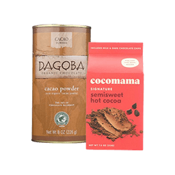 Contains 4 Packaged Cocoa products