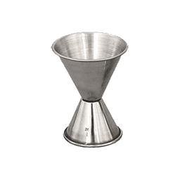 Contains 6 Stainless Steel Double Jiggers products