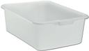 Vollrath Standard White Narrow Base Bus Box, 7 inch Deep
