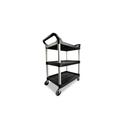 Rubbermaid Black Utility Cart
