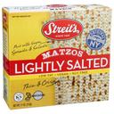 Streits Lightly Salted Matzos Crackers, 11 Ounce -- 12 per case