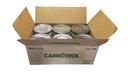 Carbotrol Yellow Clingstone Sliced Peaches, 105 ounce -- 6 per case