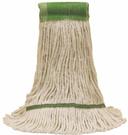 Maxiclean Small White Loop End Mop -- 12 per case.