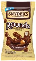 Snyders Of Hanover Rounds Milk Chocolate Pretzel Ball, 4.5 Ounce -- 8 per case
