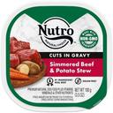Nutro Grain Free Cuts in Gravy Simmered Beef and Potato Stew Adult Wet Dog Food Tray, 3.5 Ounce -- 24 per case