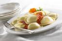 Rosina Food Cheese Ravioli Pasta - Round, 24 Ounce -- 12 per case.