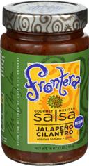 Frontera Gourmet Mexican Medium Jalapeno Cilantro Salsa, 16 Ounce -- 6 per case