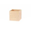 Cal-Mil Blonde Merchandiser Box, 6 inch Width x 6 inch Depth x 6 inch Height