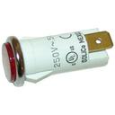 Doyon Red 250V Signal Light Fits 1/2 inch Hole for Doyon Part Number ELL650