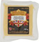 COOMBE CASTLE FROMAGE CHEDDAR AU SIROP  D'ÉRABLE