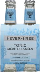 FEVER-TREE EAU TONIQUE MEDITERRANEENNE  4X200ML