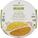 Five Lentil Curry with Turmeric Rice
