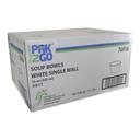 Paper Bowl Single Wall PE White -16oz