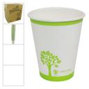 Green Tree compostable hot cup - 8 oz