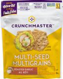 Roasted Garlic Multi-Seed Rice Crackers