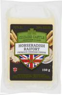 Cheddar Cheese with Horseradish Sauce