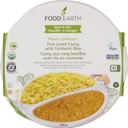 Organic Five Lentil Curry with Turmeric Rice
