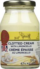 Clotted Cream with Limoncello