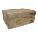 Compostable Square Hinged-Lid Container