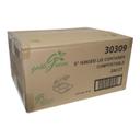 Compostable Square Hinged-Lid Container