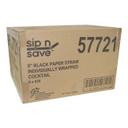 Sip N Save 6 mm Dia White Regular Wrapped Paper Straw