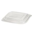 Clear Polypropylene Lid for 12-16 oz Rectangular Container