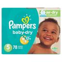 BABY DRY DIAPER SUPER S5