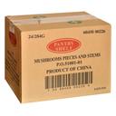 Mushroom Pieces and Stem