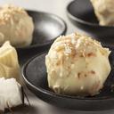 White Chocolate and Coconut Profiteroles