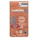 Almonds and Sea Salt 55 Percent Cacao Dark Chocolate Bar