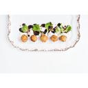 Chive Gaspe Acras Shrimp