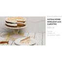 Pre-Sliced Soft Round Carrot Cake