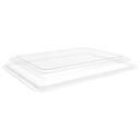 LID PET PLASTIC CLEAR 5COMP. 7OZ