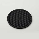 American Metalcraft Silicone Round Black Large Trivet, 8 x 8 inch