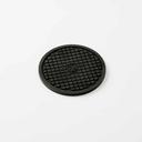 American Metalcraft Black Round Silicone Trivet, 5 inch Dia x 1/4 inch Height