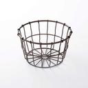 American Metalcraft Bronze Large Wire Basket, 7 inch Top Dia x 4 1/4 inch Height