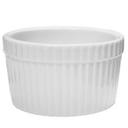 Porcelain White 8 Ounce Fluted Ramekin