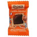 Milk Chocolate and Melty Caramel Cookie Squares