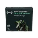 Biobag Small Compostable Food Scrap Bag, 3 Gallon - 48 count per pack -- 12 packs per case