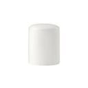 Monaco White Alumina Vitrified Vogue Pepper Pot, 12 count