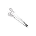 18/10 Stainless Steel Hammered Ice Tong, 8 inch, 6 count