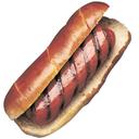 51 Percent Whole Grain Pretzel Hot Dog Bun