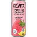 Strawberry Sparkling Lemonade with Prebiotics