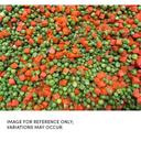 Commodity Vegetables Diced Pea and Carrot, 20 Pound.